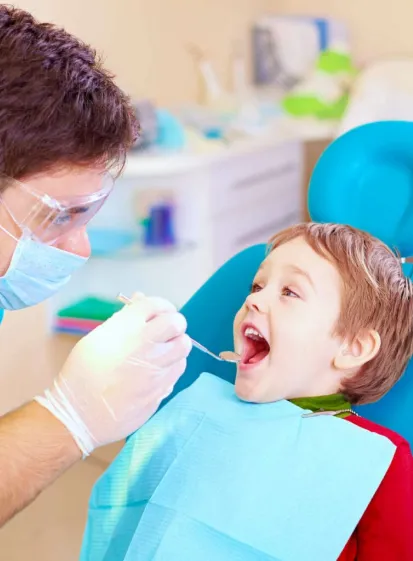 Child Receiving Top Dental Care
