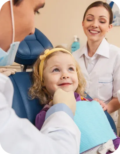 Child Receiving Top Dental Care