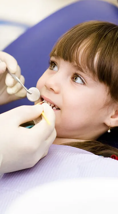 Child Receiving Top Dental Care