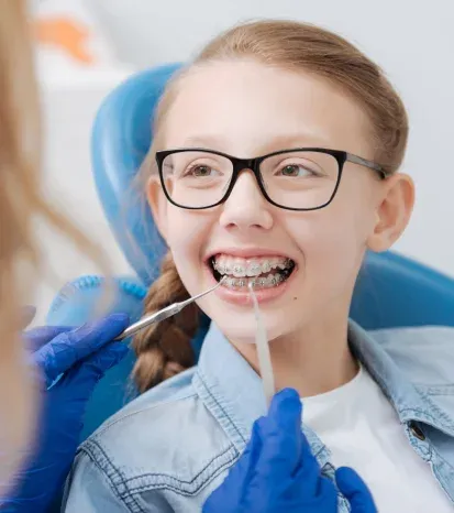 Child Receiving Top Dental Care