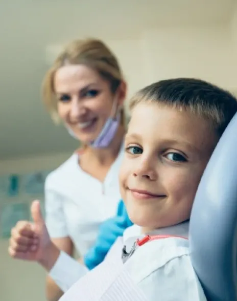Child Receiving Top Dental Care
