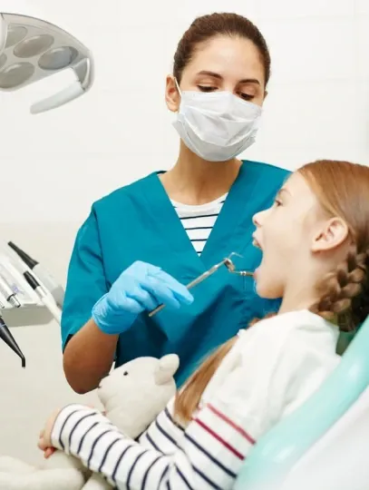 Child Receiving Top Dental Care