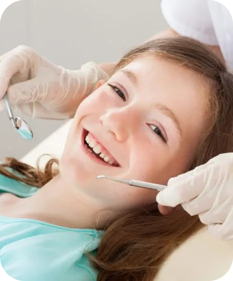 Smiling Child Receives Top Dental Care