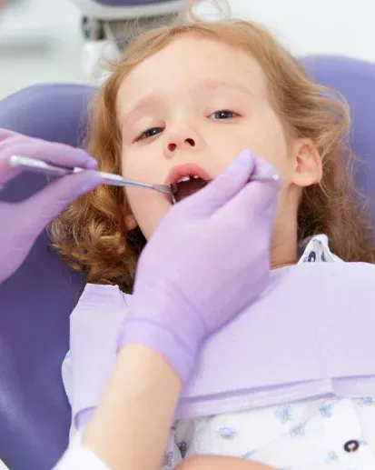 Child Receiving Top Dental Care